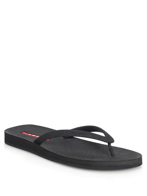 prada flip flops mens uk|Prada shoes for men online.